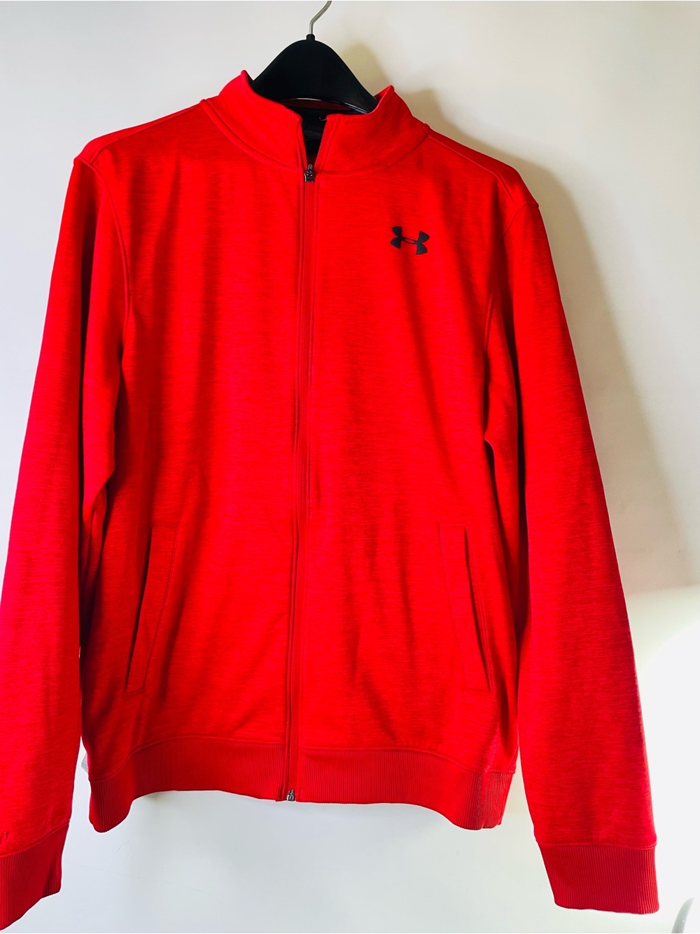 Under Armour Red Full-Zip Lightweight Jacket